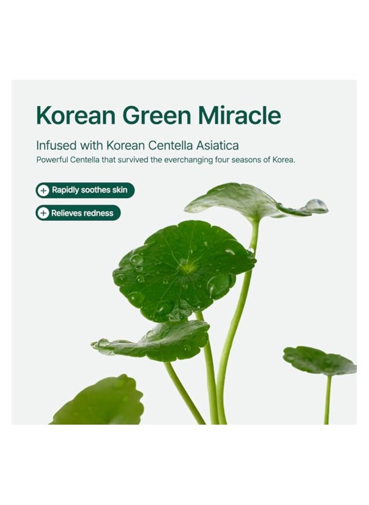 PURITO Centella Unscented Serum, Korean Centella, for All Skin Types, Ampoule, Soothing, Calming, Facial Serum for face, Vegan & Cruelty-Free, Korean Skin Care, 60ml 2fl.oz