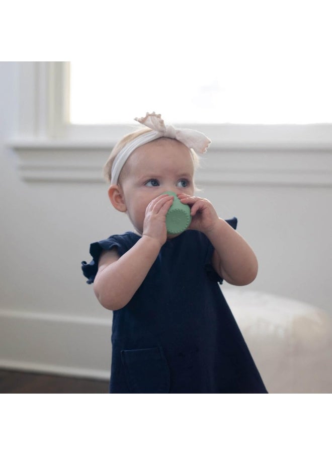 ezpz Baby Trainer Cup 6 Months Mini Cup, Green (Sage), 12+ Months