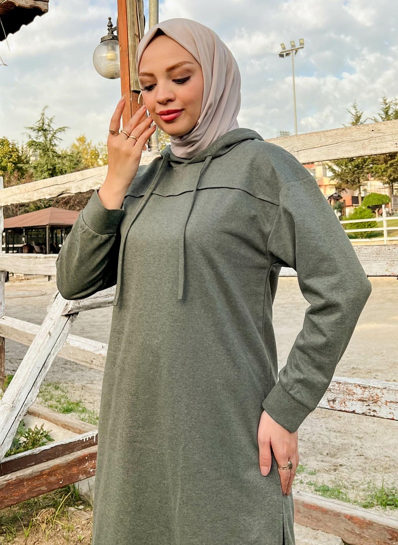 Khaki - Tracksuit Set - Bwest