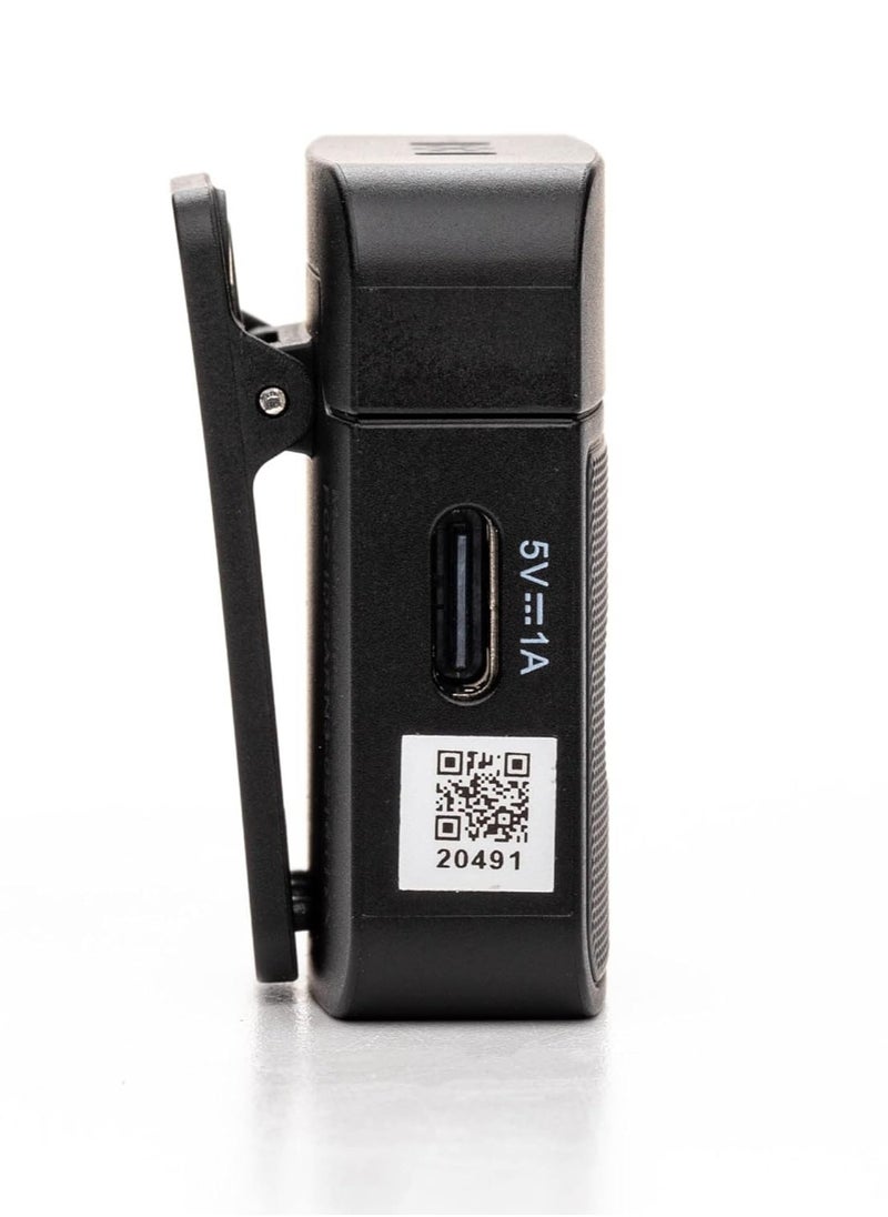 Saramonic Blink 100 B5 TX+RX 2.4GHz Micro Clip-On Wireless System w/Device-Mountable Dual-Channel USB-C Receiver for Android & iOS Devices, Computers, and More