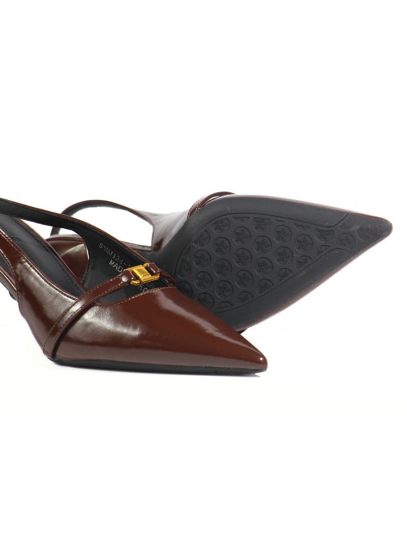 SD Felano Women's Kitten Heels - Premium Quality High Heels Pumps for Women, Comfortable Slip-On Dress Shoes with Cushioned Insole, Stylish Low Heels for Weddings, and Casual Wear