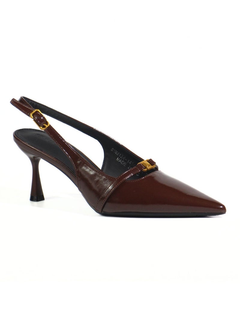 SD Felano Women's Kitten Heels - Premium Quality High Heels Pumps for Women, Comfortable Slip-On Dress Shoes with Cushioned Insole, Stylish Low Heels for Weddings, and Casual Wear