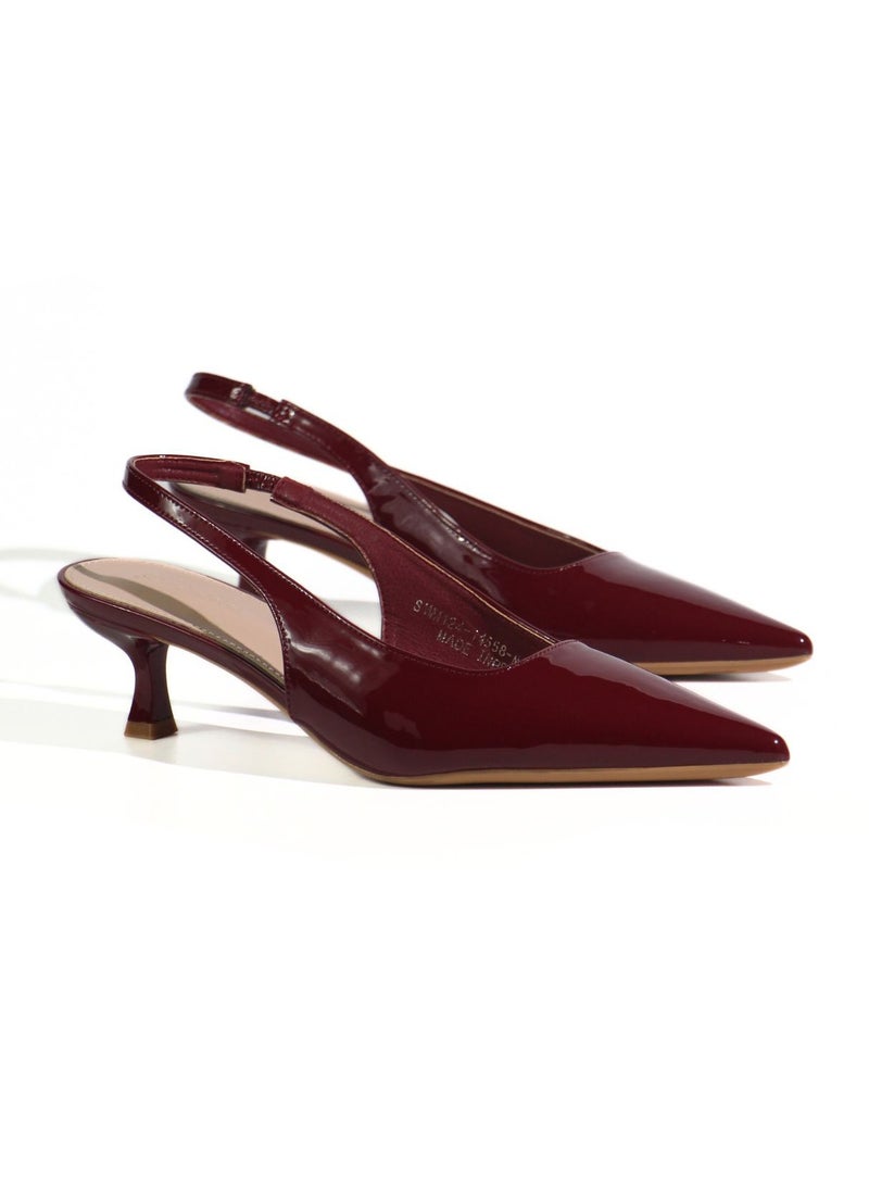 SD Felano Women's Kitten Heels - Premium Quality High Heels Pumps for Women, Comfortable Slip-On Dress Shoes with Cushioned Insole, Stylish Low Heels for Weddings, and Casual Wear