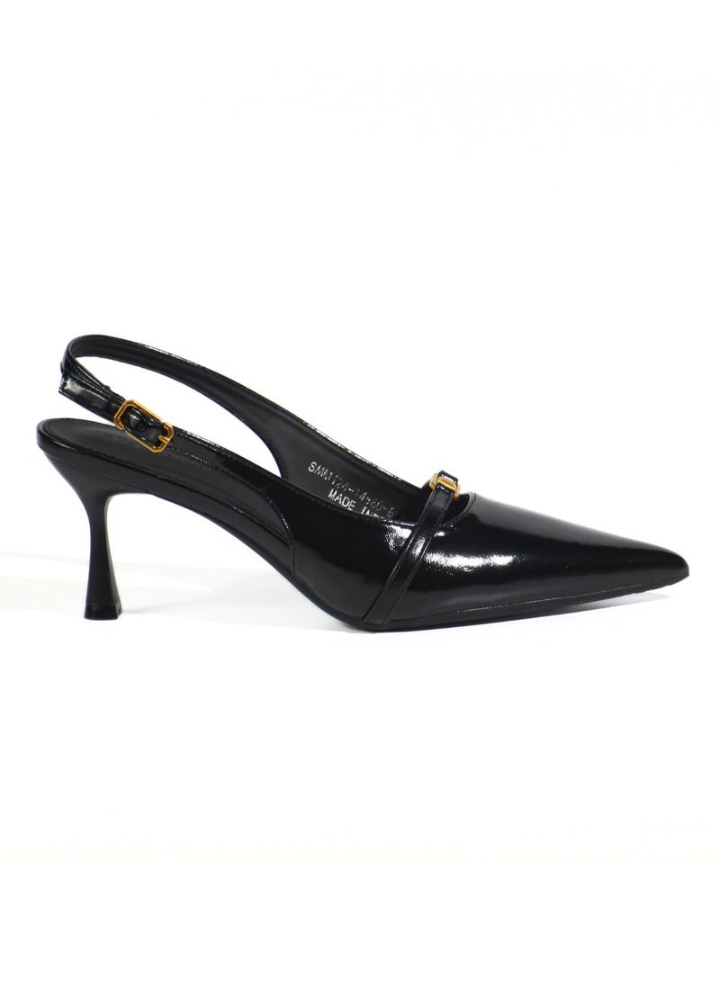 SD Felano Women's Kitten Heels - Premium Quality High Heels Pumps for Women, Comfortable Slip-On Dress Shoes with Cushioned Insole, Stylish Low Heels for Weddings, and Casual Wear