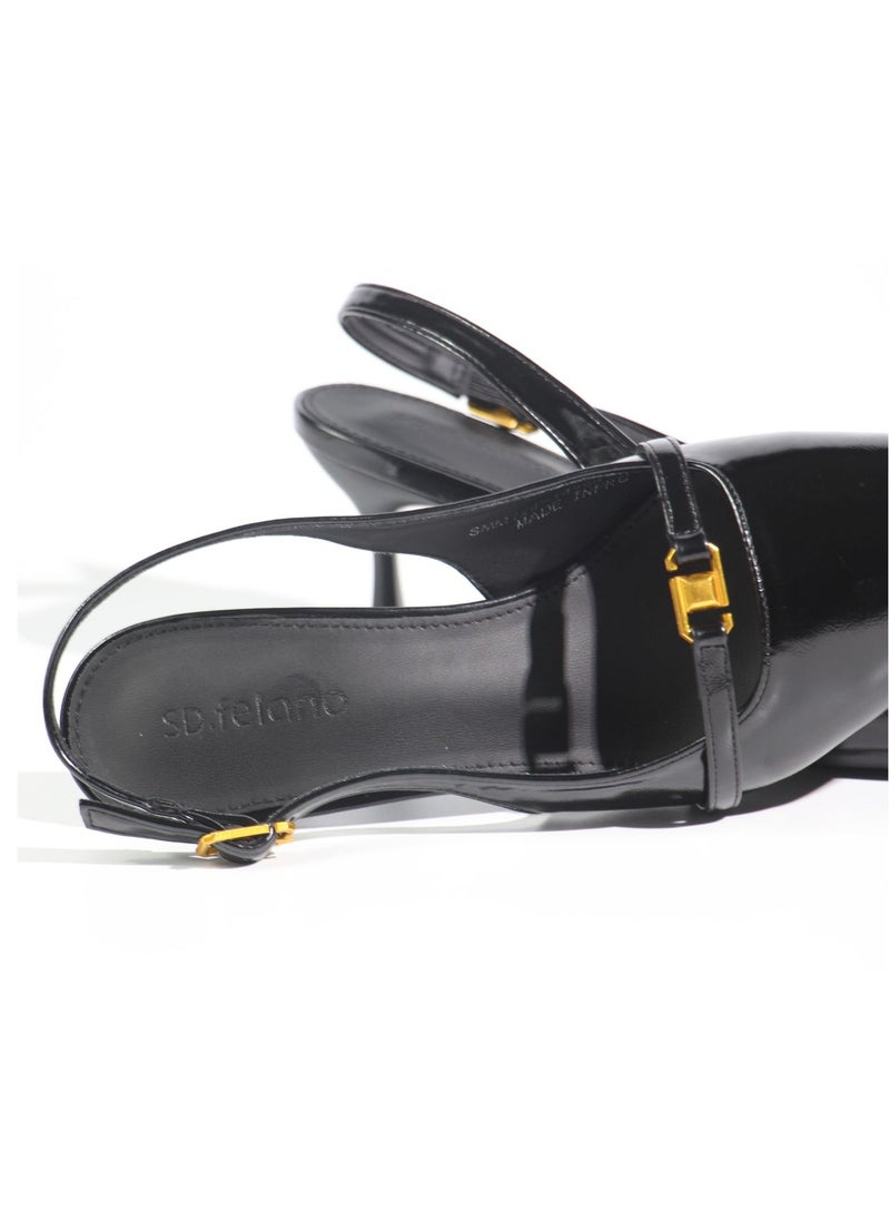 SD Felano Women's Kitten Heels - Premium Quality High Heels Pumps for Women, Comfortable Slip-On Dress Shoes with Cushioned Insole, Stylish Low Heels for Weddings, and Casual Wear