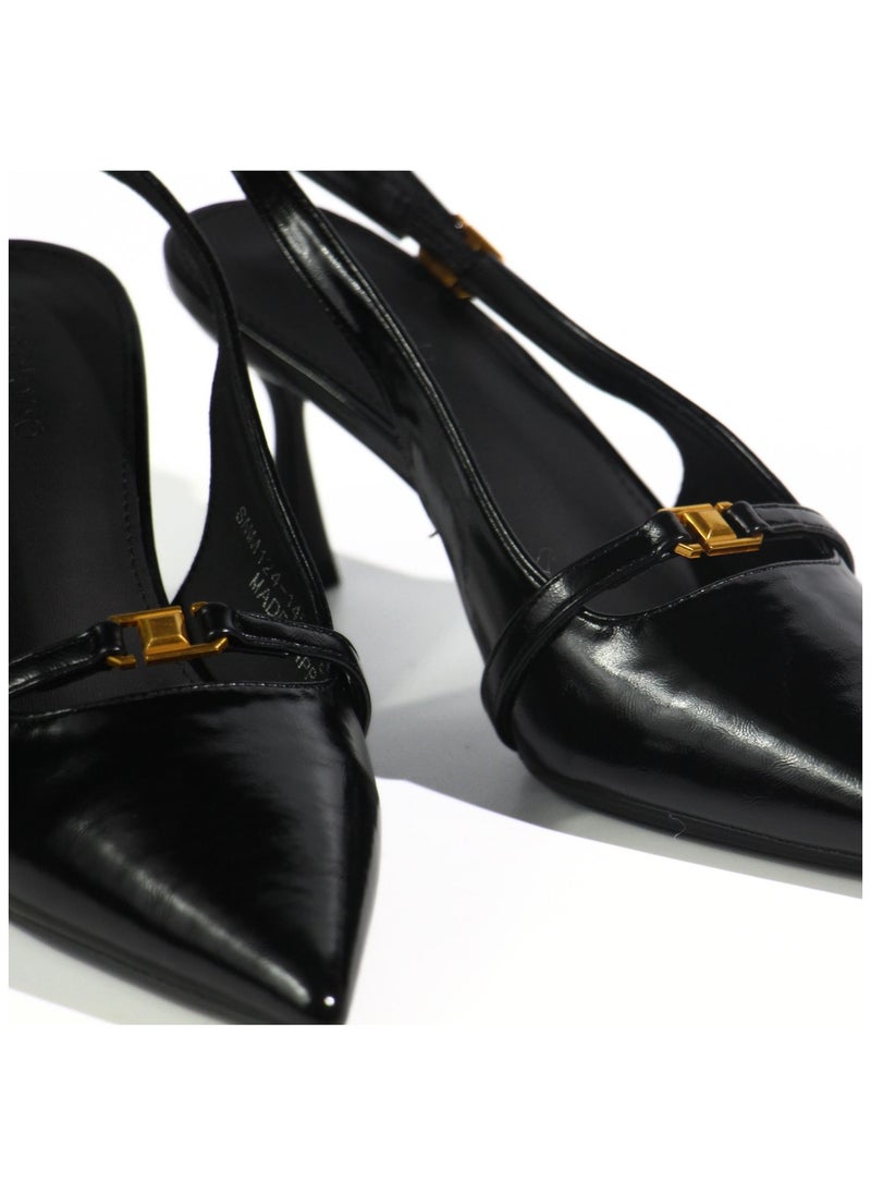 SD Felano Women's Kitten Heels - Premium Quality High Heels Pumps for Women, Comfortable Slip-On Dress Shoes with Cushioned Insole, Stylish Low Heels for Weddings, and Casual Wear
