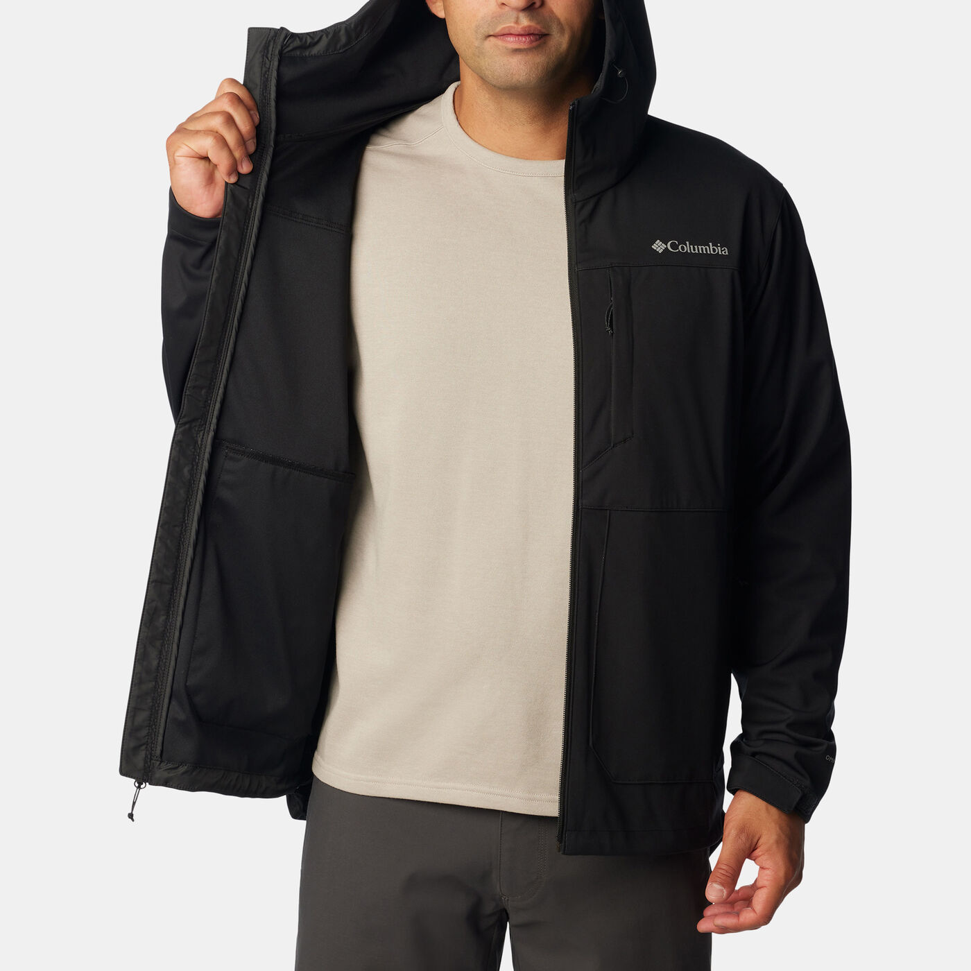 Men's Softshell Full-Zip Hoodie