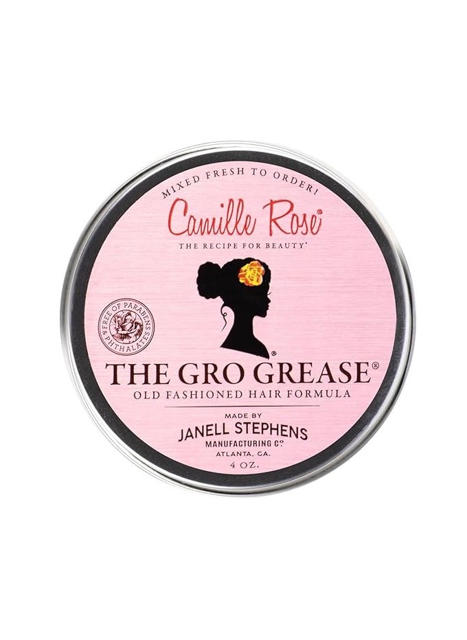The Gro Grease for Hair Growth Stimulation, Length Retention, and Relief from a Dry, Itchy, Flaky Scalp