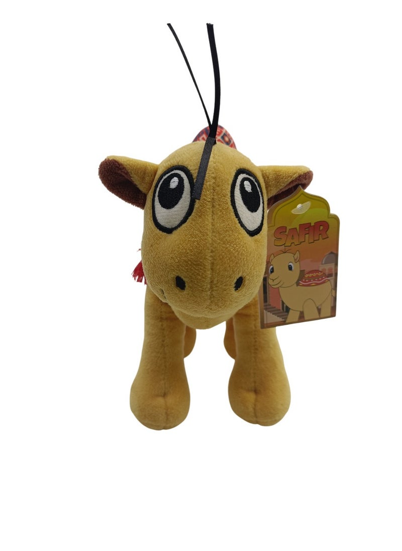Camel Plush Safir 38cm, 15-Inches, Assorted 1 Piece (Style & Color May Vary) | Ultra-Soft Plush Toy | Collectible Plush | Gift for Kids and Toddlers