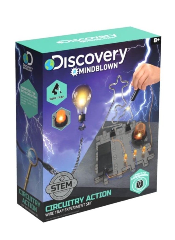 Discovery Mindblown Circuitry Action Wire Trap Experiment Set