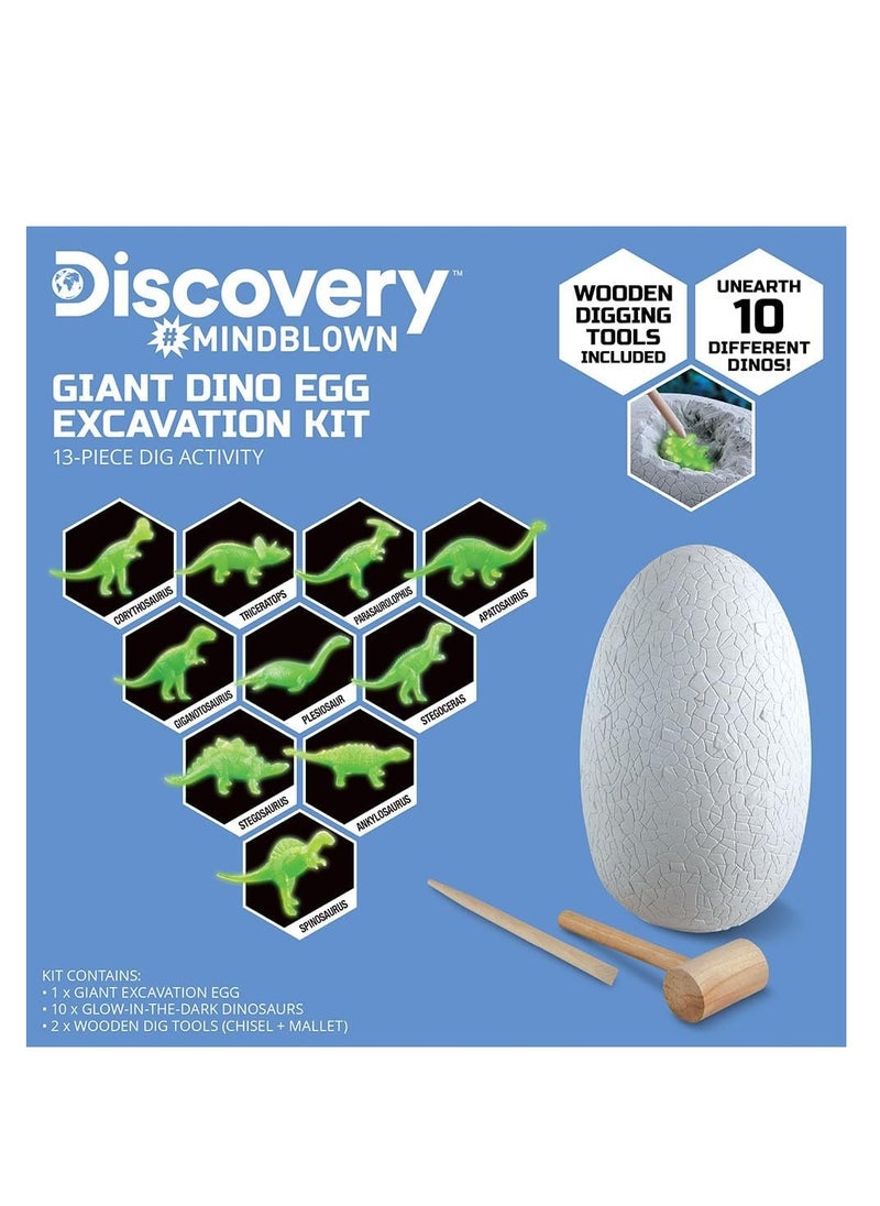 Discovery Mindblown - Giant Dino Egg Excavation Kit