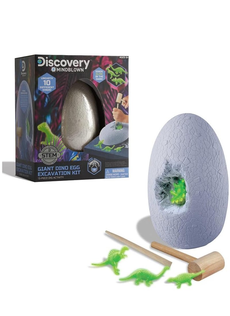 Discovery Mindblown - Giant Dino Egg Excavation Kit