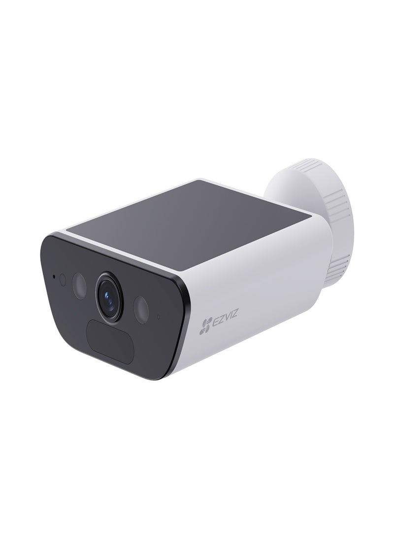 CB5 Outdoor Security Camera, 4K/8MP Solar Battery Camera with Always-On Video, Built-in Solar Panel, AI Human/Vehicle Detection, Weatherproof, Color Night Vision, Two-Way Talk, Supports Wi-Fi 6