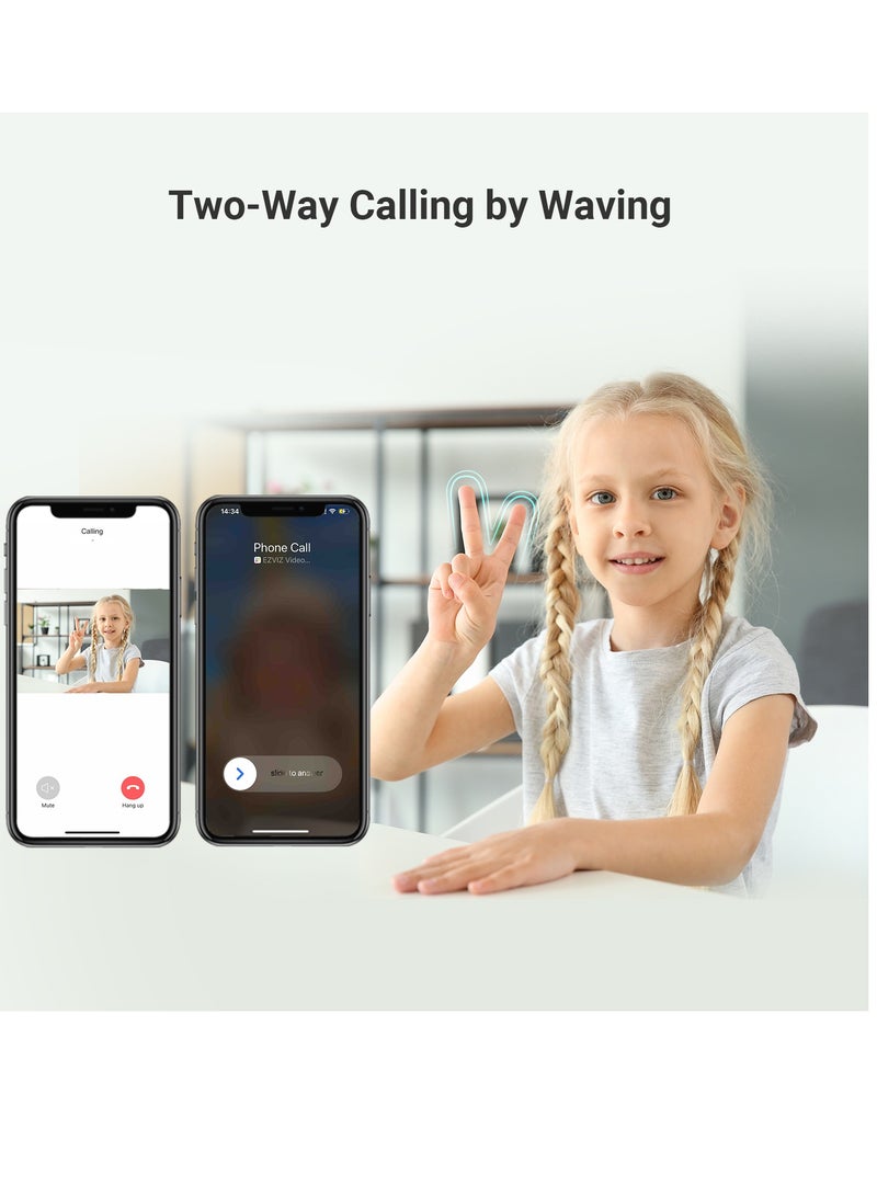 C7 Dual-Lens 2K+ Indoor Security Camera, Dual Band, 10M Starlight Color Night Vision, Pan Tilt, Human/Pet Detection, Auto Tracking, Two Way Calling, Patrol Mode, Alarm, Alexa & Google Control