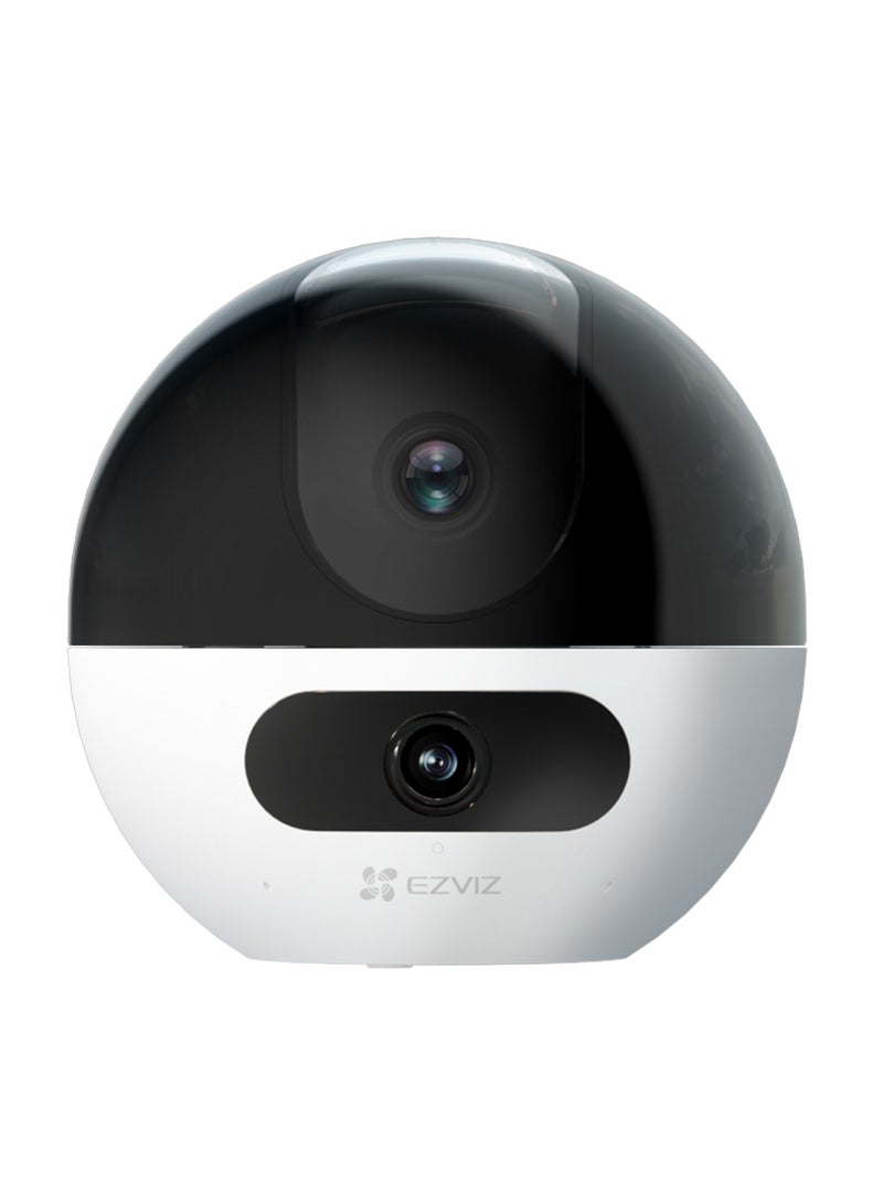 C7 Dual-Lens 2K+ Indoor Security Camera, Dual Band, 10M Starlight Color Night Vision, Pan Tilt, Human/Pet Detection, Auto Tracking, Two Way Calling, Patrol Mode, Alarm, Alexa & Google Control