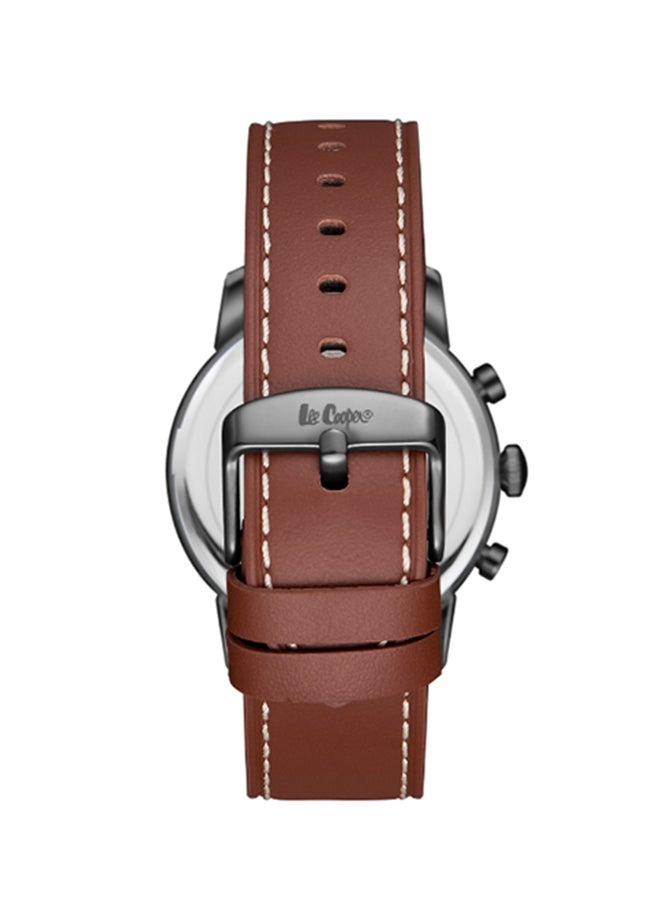 Men Multi Function Dark Brown Dial Watch - LC08085.044