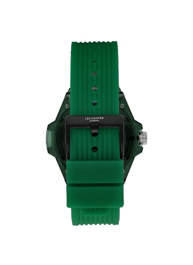 Men's Multi Function Green Dial Watch - LC07975.777
