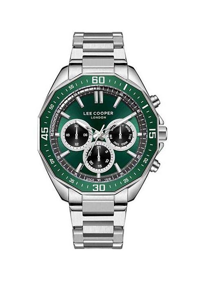 Men's Multi Function Green Dial Watch - LC08021.370