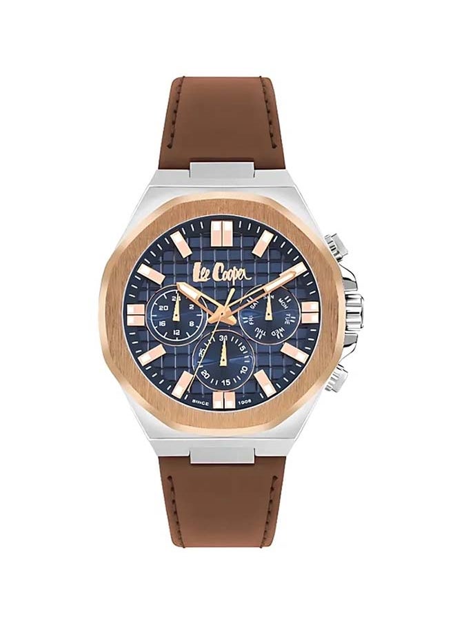 Men's Multi Function Dark Blue Dial Watch - LC07983.594