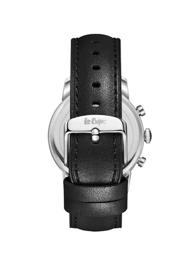 Men Multi Function Black Dial Watch - LC08085.351