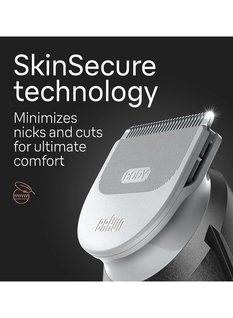 Body Groomer Series 3 with Skin Secure Technology