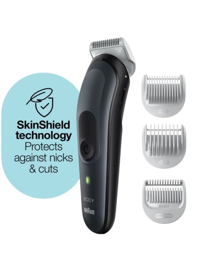 Body Groomer Series 3 with Skin Secure Technology