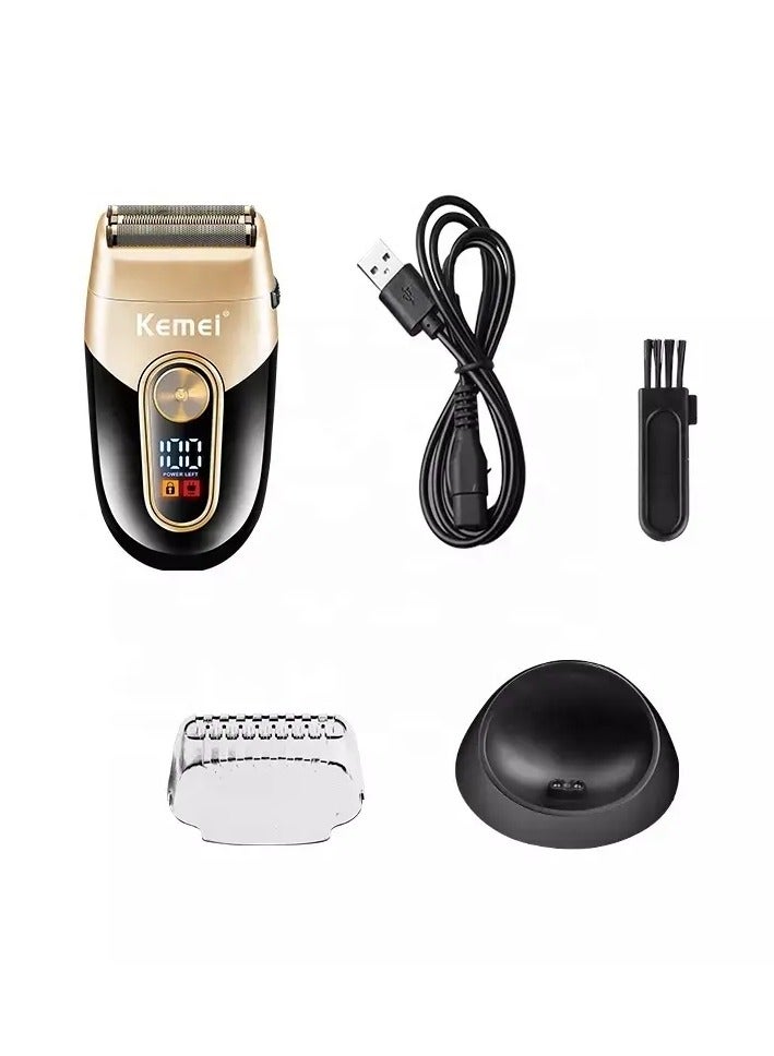 KM-3209 Shaving Machine Foil Trimmer Razor High Quality Three Blade Heads Electric Shaver