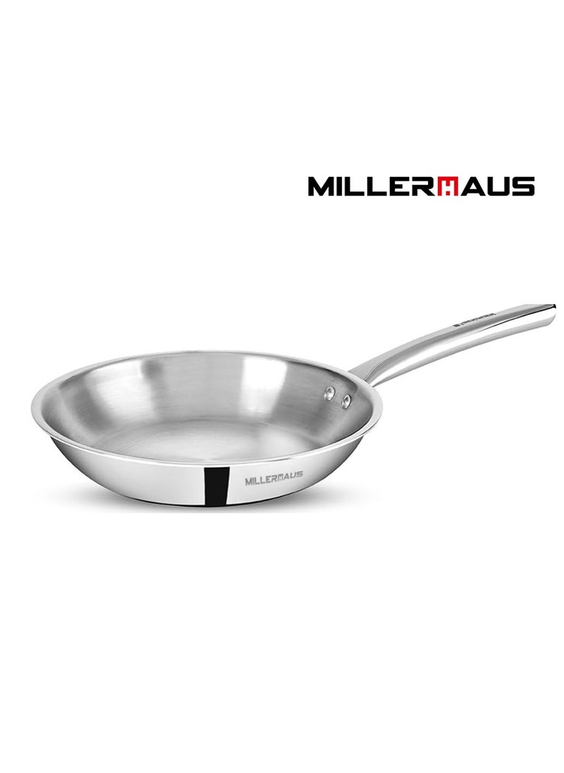 Millerhaus Tri-Ply Frypan 32cm Stainless Steel
