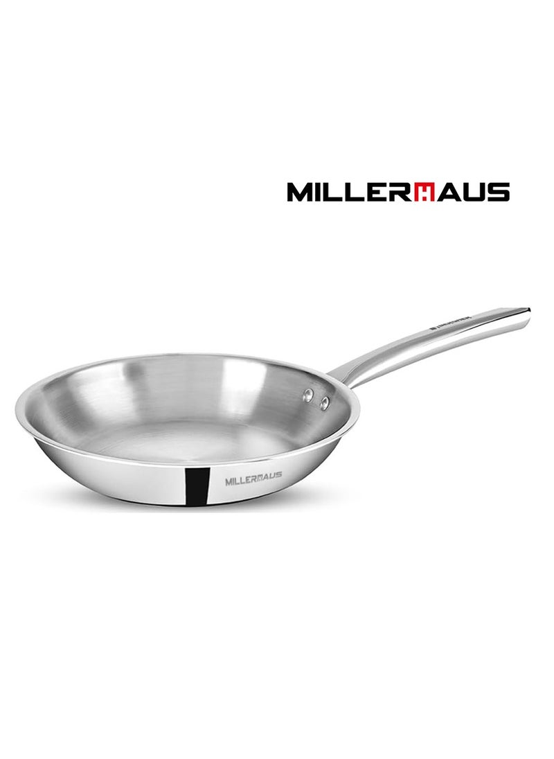 Millerhaus Tri-Ply Frypan 30cm Stainless Steel