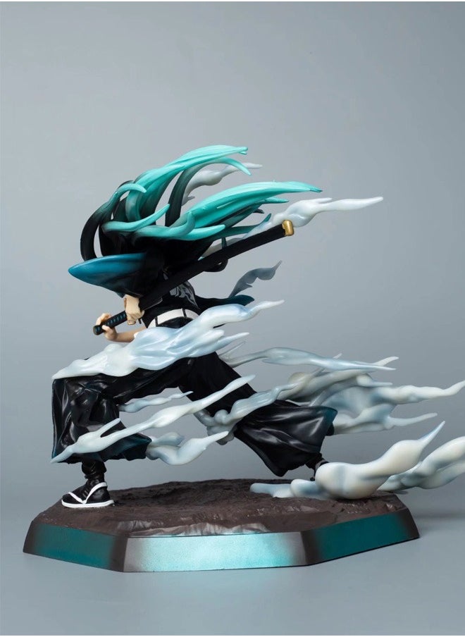Kimetsu no Yaiba Tokito Muichiro Action Figure Decorative Resin Sculpture Home Decor Statue, Art Figurine Home Ornament Decoration for Office, Living Room, Bedroom, Book Shelf, TV Cabinet, Desktop