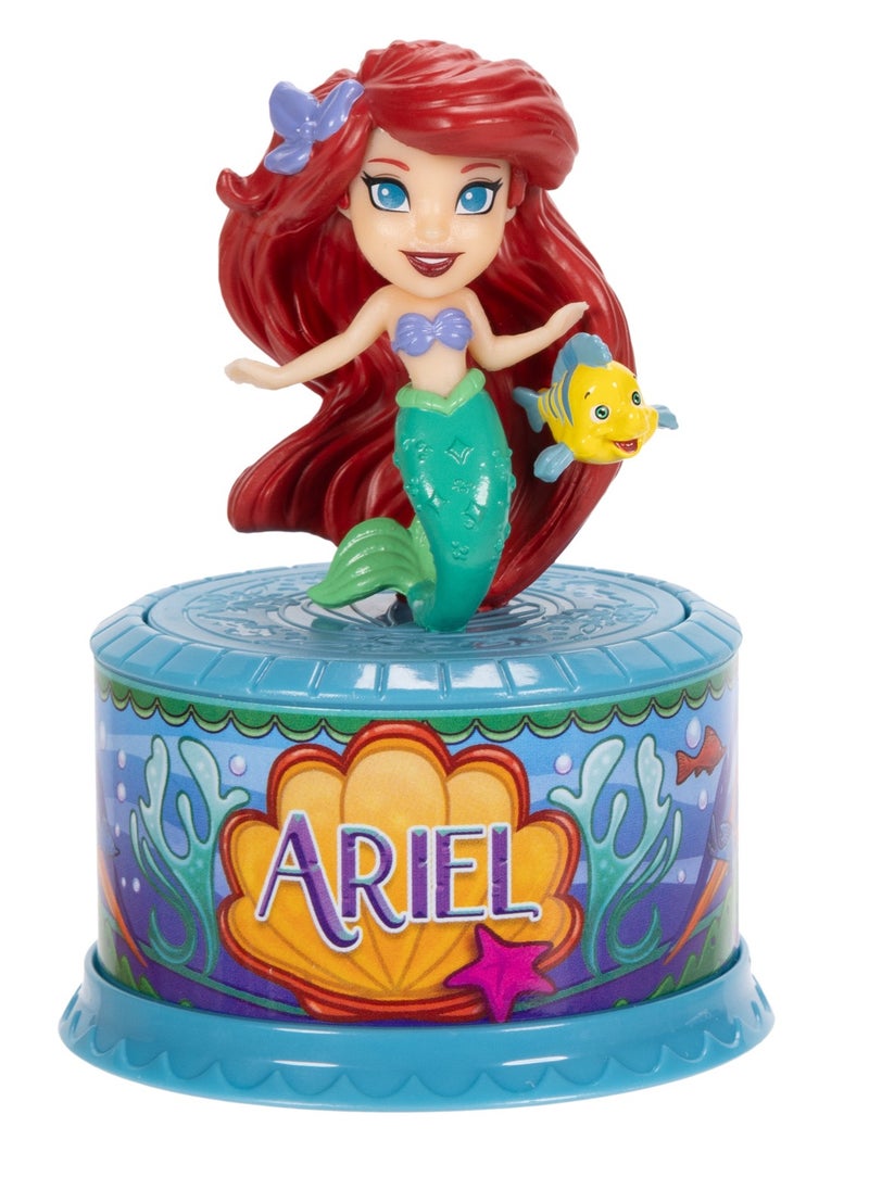 Disney Musical Mini Figure Battery Operated, Assorted 1 Piece (Character & Color May Vary) | Mystery Figure | Surprise Figure | Display Figure | Disney Princess | Disney Character with Music | Perfect Gift for Kids and Collectors