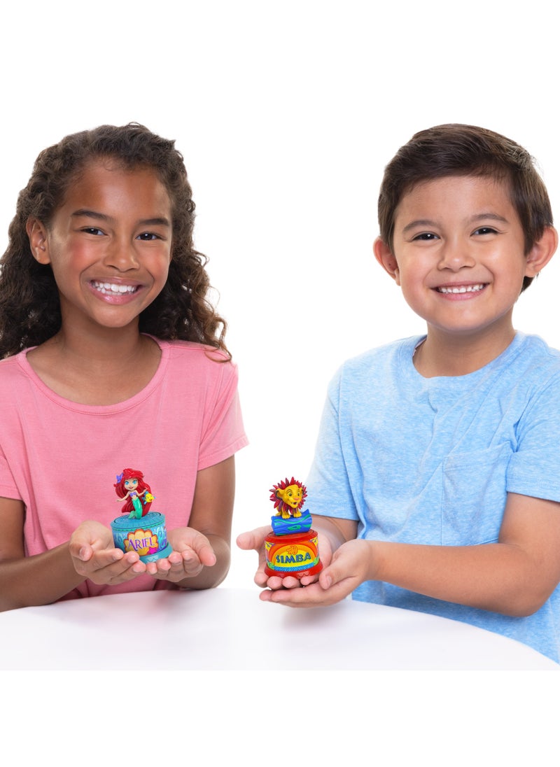 Disney Musical Mini Figure Battery Operated, Assorted 1 Piece (Character & Color May Vary) | Mystery Figure | Surprise Figure | Display Figure | Disney Princess | Disney Character with Music | Perfect Gift for Kids and Collectors