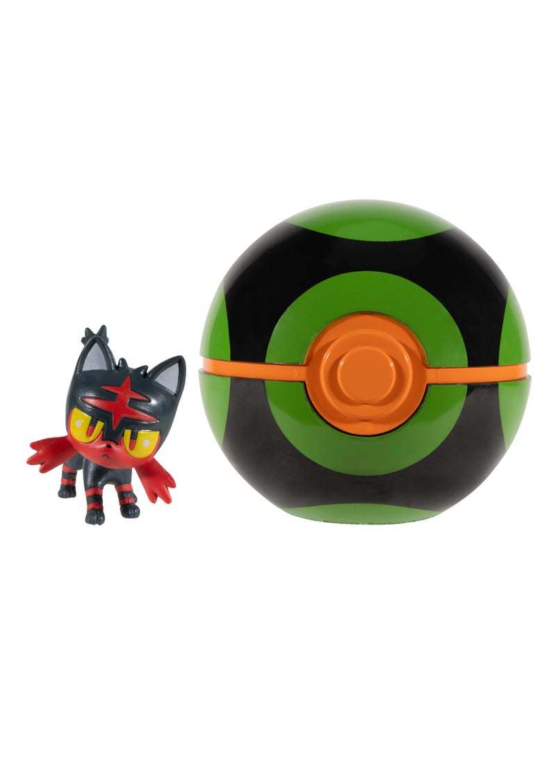 Pokemon Clip N Go, Assorted 1 Piece (Character & Color May Vary) | Poke Ball | Character Figure | Collectible Figure | Battle Figure | Pikachu , Eeve and more! | Perfect Gift for Kids and Collectors