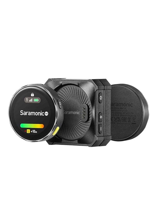 Saramonic Blink Me B2 | 2-Person Smart Wireless Mic System w/Touchscreen, Customizable Transmitters & Recording