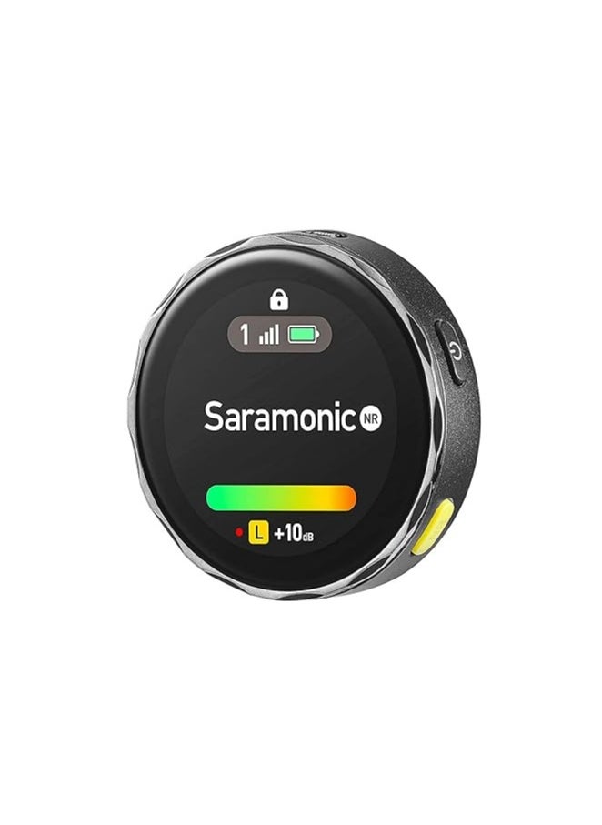 Saramonic Blink Me B2 | 2-Person Smart Wireless Mic System w/Touchscreen, Customizable Transmitters & Recording