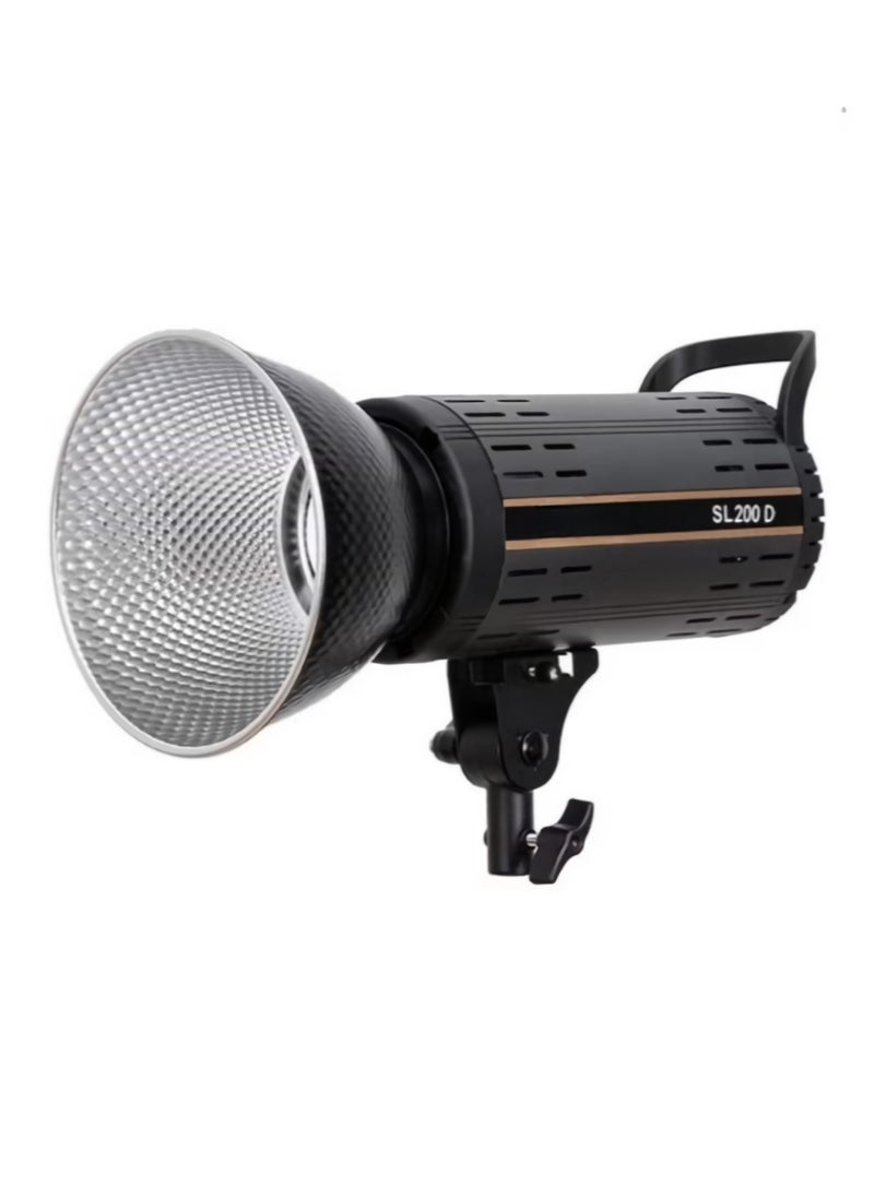 SL200D LED Photography Light, Professional Photo Studio Spotlight, Lightweight And Portable Strobe Light For Videography And Photography, (1pc, SL200D , 5600K)
