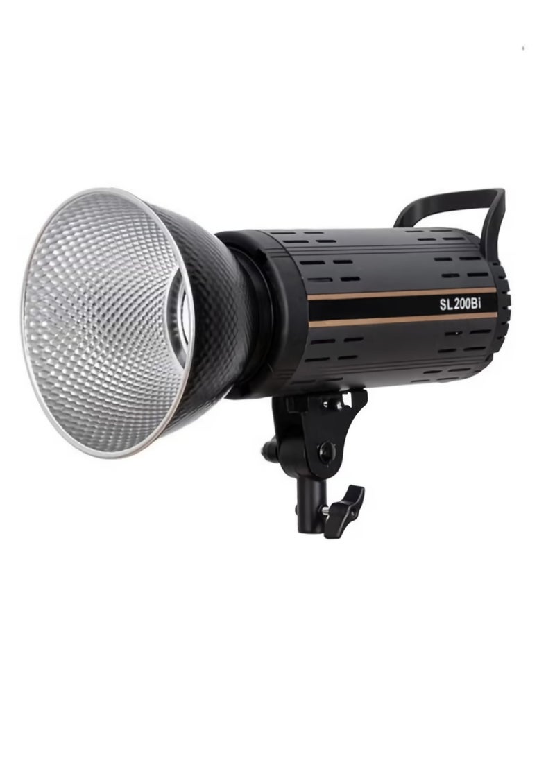 SL200BI LED Photography Light, Professional Photo Studio Spotlight, Lightweight And Portable Strobe Light For Videography And Photography, (1pc, SL200BI, 3200K 5600K)