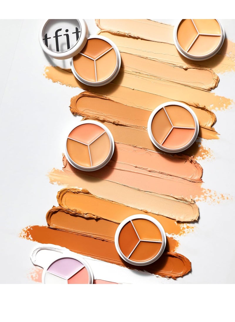 TFIT Cover Up Pro Concealer Palette - 3-in-1 ( 04 dark | 0.52 Oz)