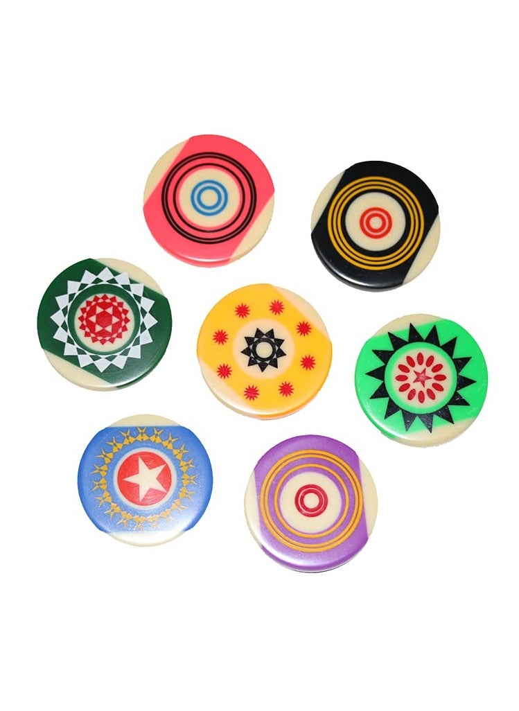 StonKraft Carrom Board Striker Standard Size with Case (Pack of 2) - No Choice of Color/Design