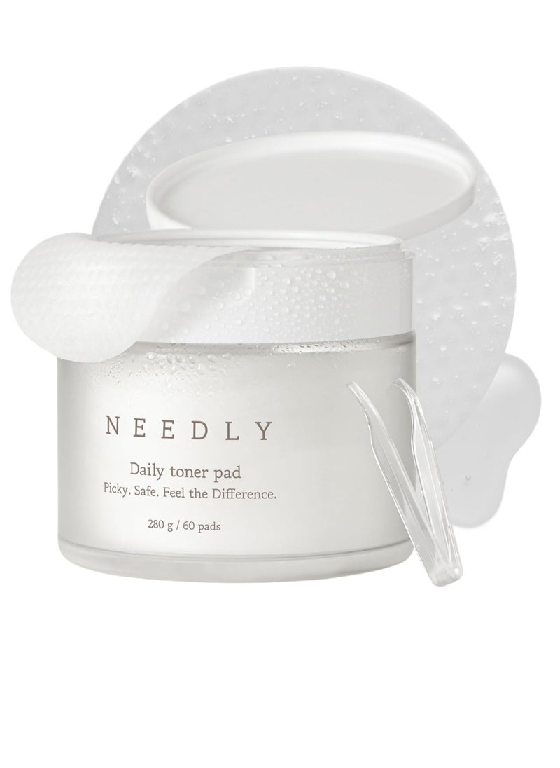 NEEDLY Exfoliating Facial Pads with BHA & PHA | 60 pads