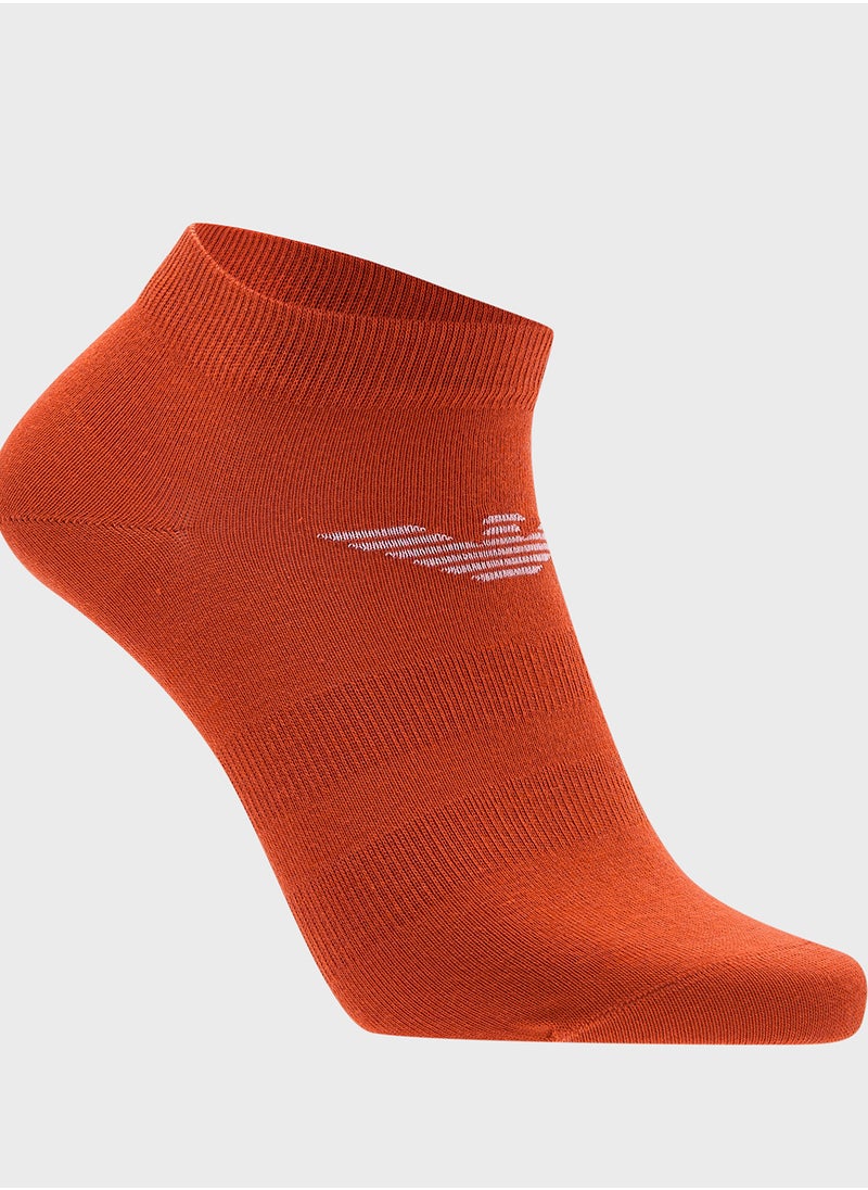3 Pack Logo Ankle Socks