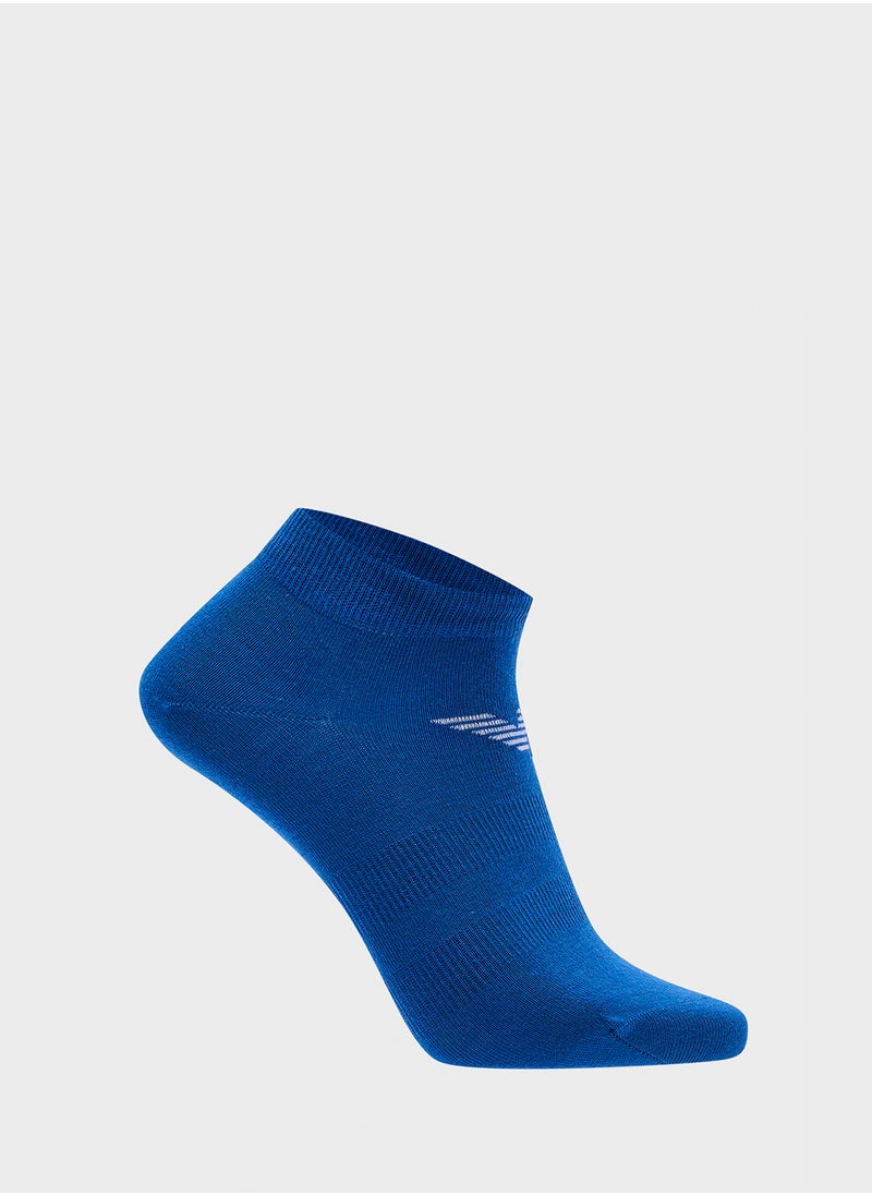 3 Pack Logo Ankle Socks