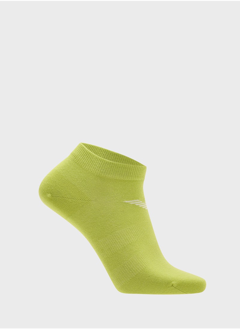 3 Pack Logo Ankle Socks