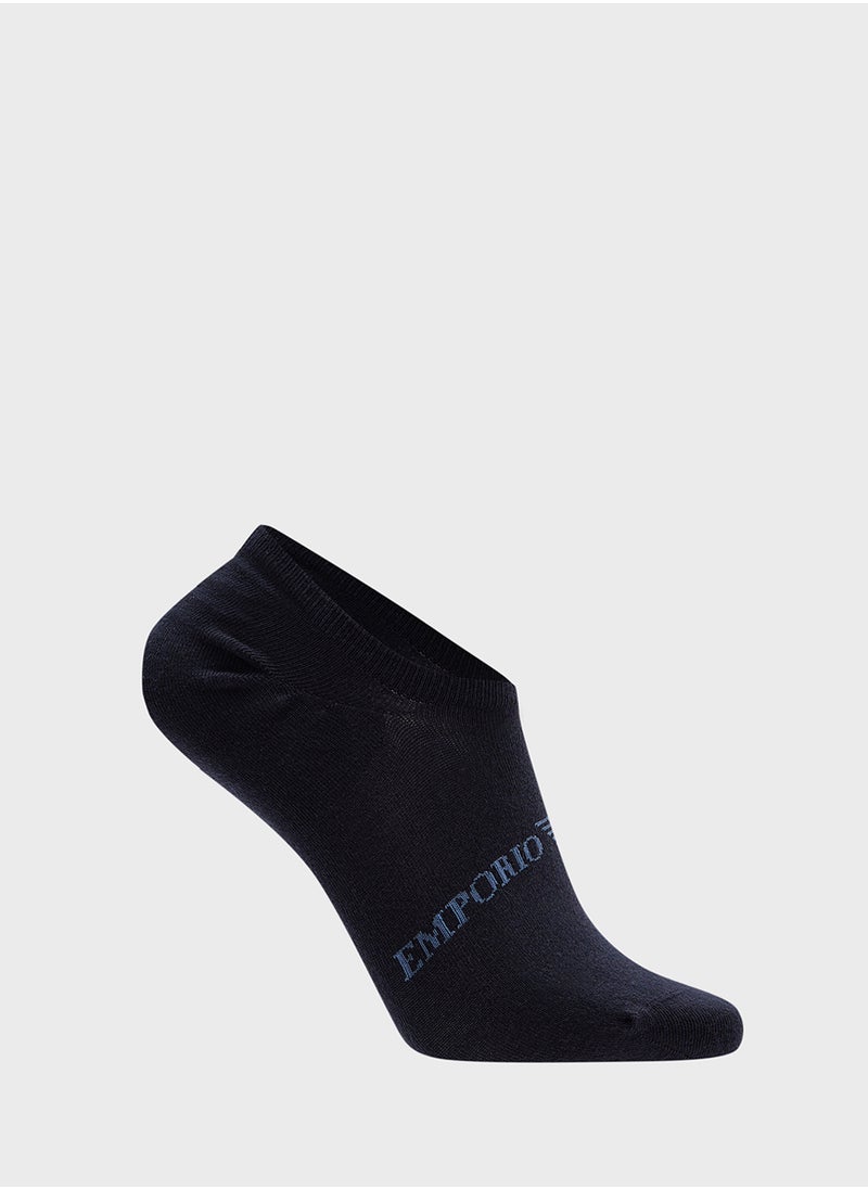 3 Pack Logo Ankle Socks