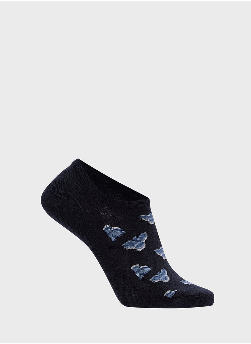 3 Pack Logo Ankle Socks