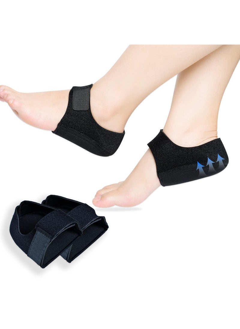 Premium Gel Heel Protectors for Plantar Fasciitis, Heel Pain Relief, Achilles Tendinitis, Dry Cracked Heels - Cushioned Heel Cups for Men & Women