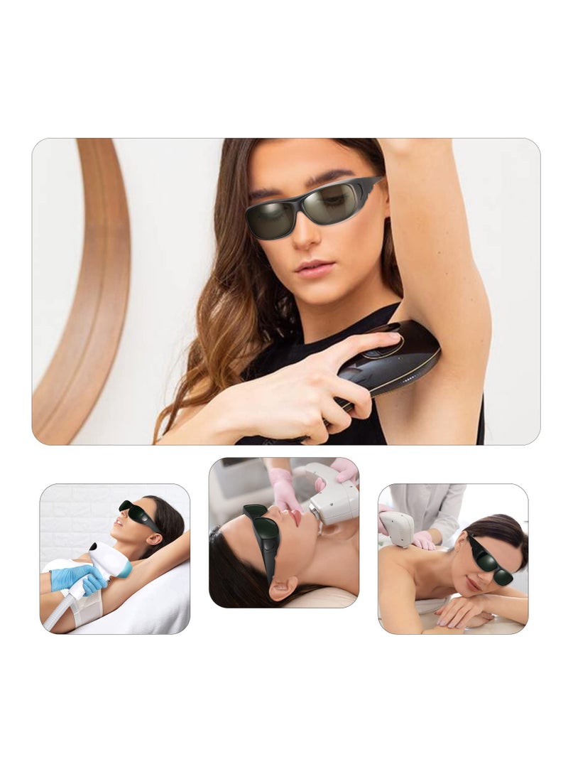 Laser Safety Glasses 200nm-2000nm Protective Goggles for Laser Hair Removal and Cosmetology Operators with Eye Protection