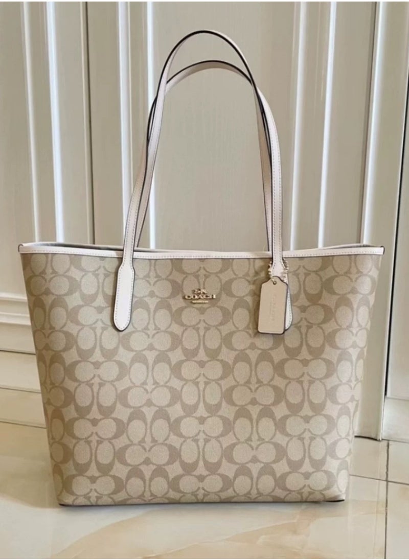 COACH Women's Classic Fashion Large Handbag Shopping Bag