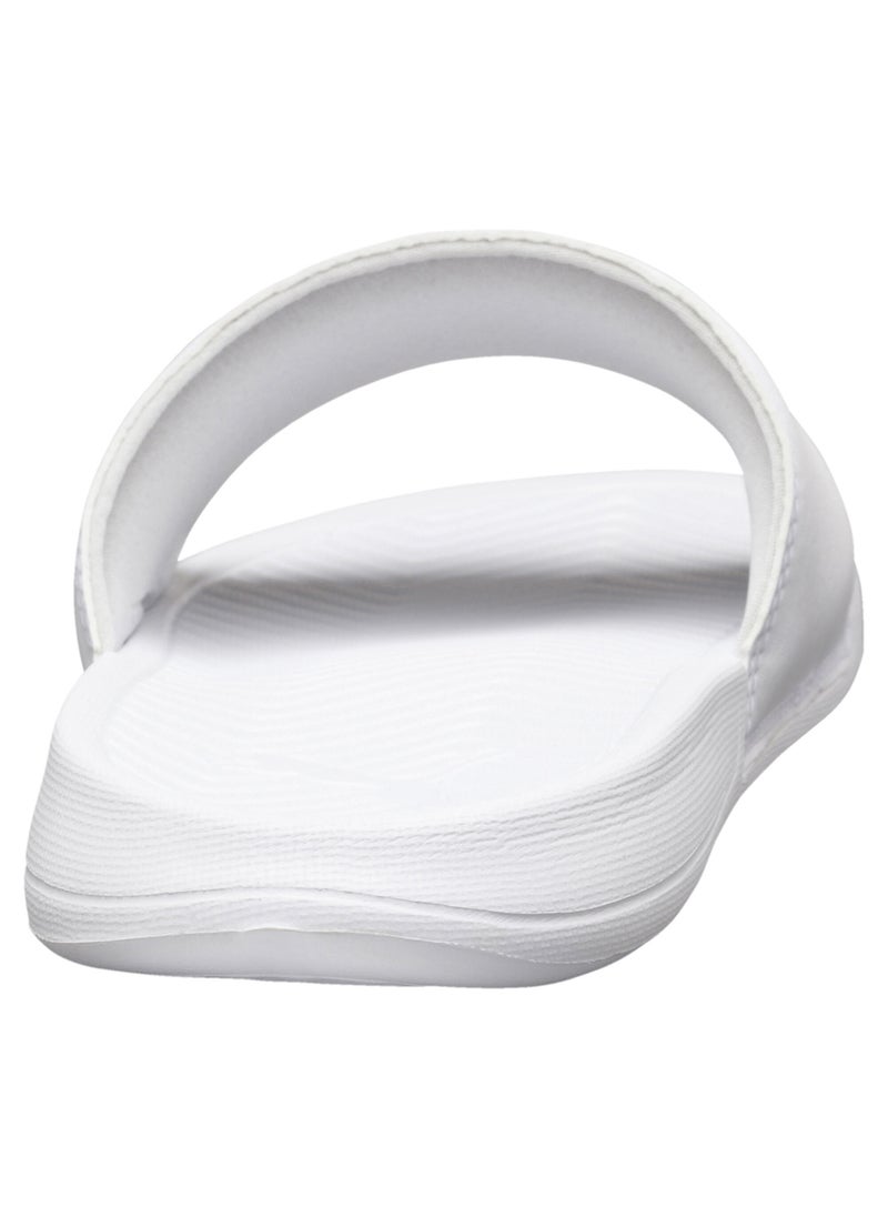 Popcat Unisex White Slide Sandals