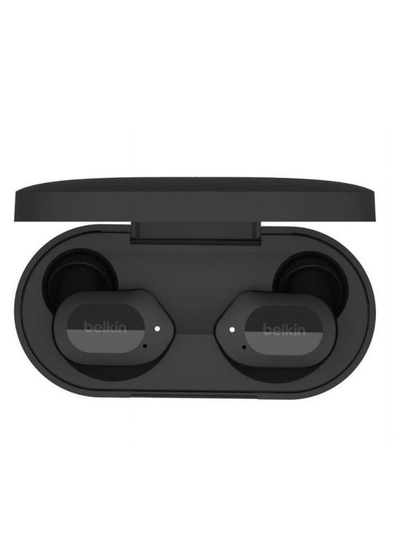 Sounform Play True Wireless Earbuds - 4 Microphones For Ultra Clear Calls Black